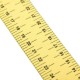 Bretelles jaunes avec ruban à mesurer