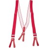 V Bretelles rouge