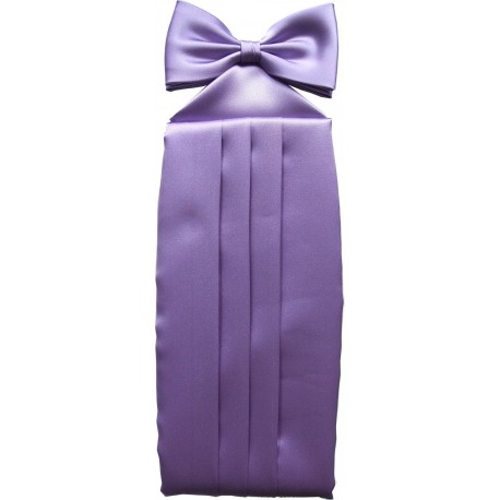 Lilas ceinture de smoking colorée